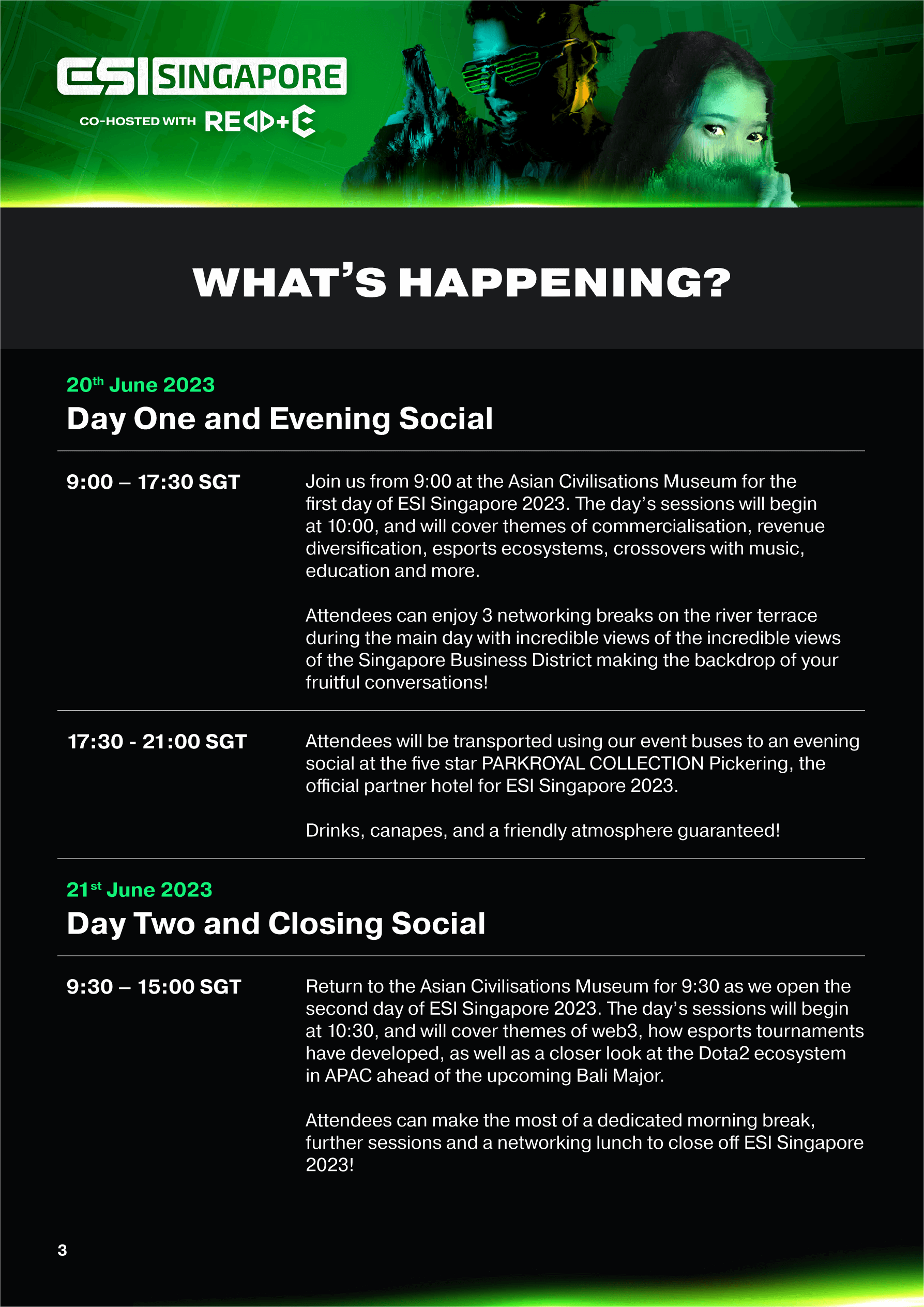 ESISG-Agenda-Overview